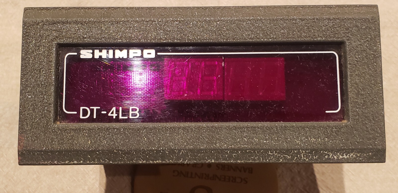 Shimpo DT-4LB – Panel Mount Meter