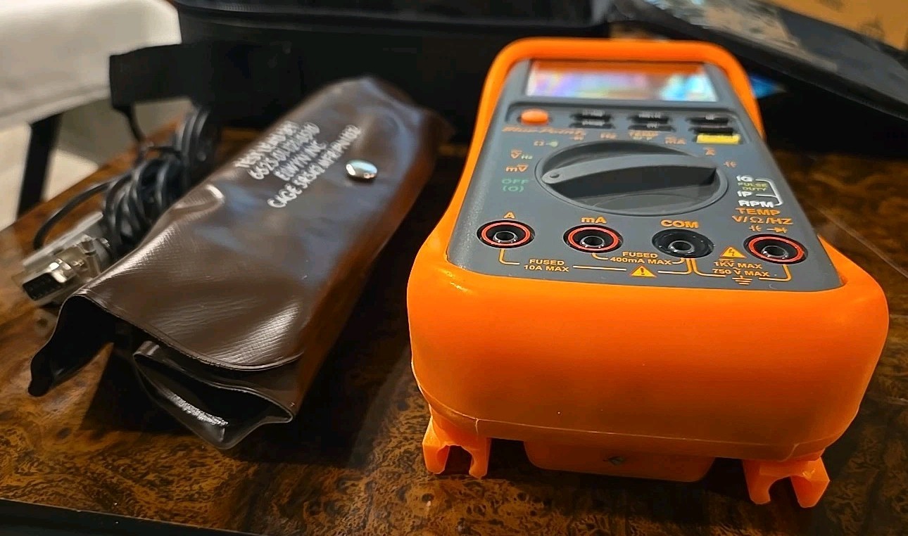 Blue-Point Tools Multimeter MT596 w/ Wire Leads in Soft Case