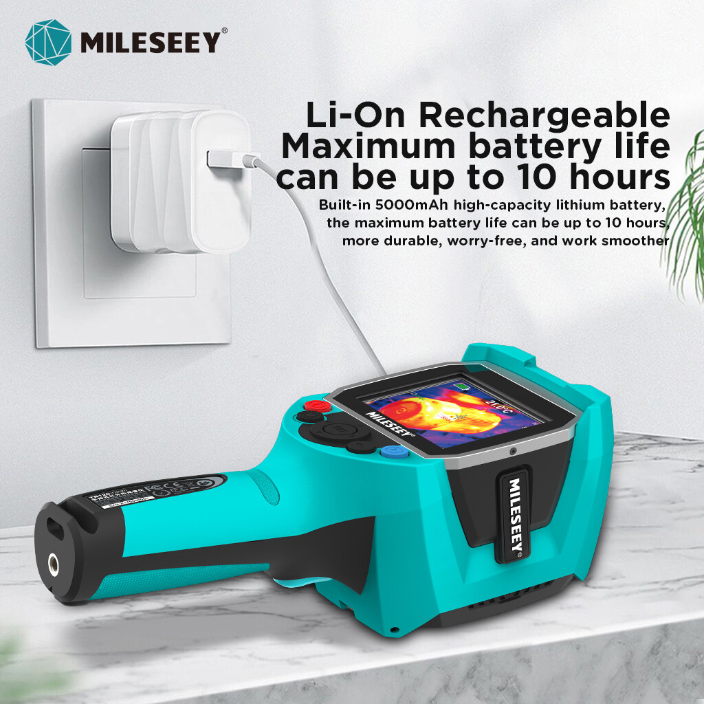 Mileseey Handheld Thermal Imager IR Infrared Imaging Camera With 3.5″ LCD Screen