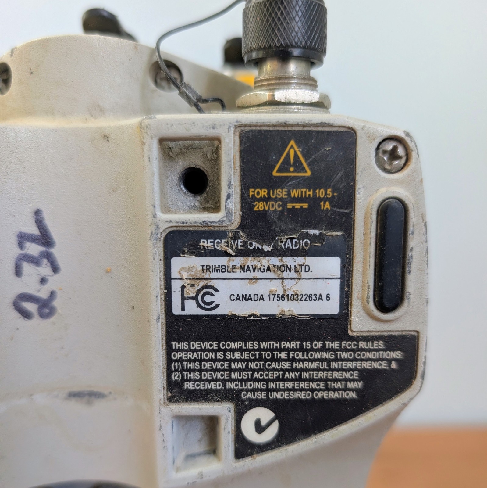 Trimble 5700 GPS GNSS Surveyor Receiver Internal UHF Radio 450-470 MHz RTK Rover