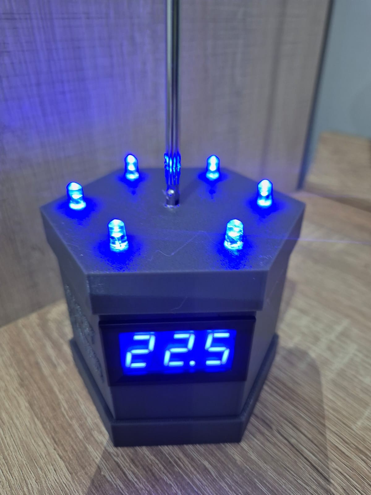 Ghost Hunting REM RADAR v2 Spirit Paranormal Equipment Detection BLUE + TEMP.