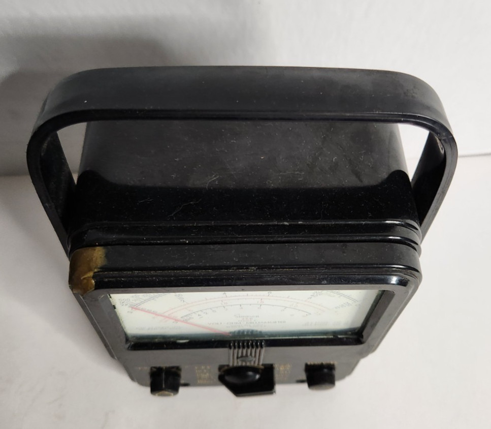 Vintage Simpson 260 Series Volt-Ohm-Milliammeter Analog Multimeter USA For Parts