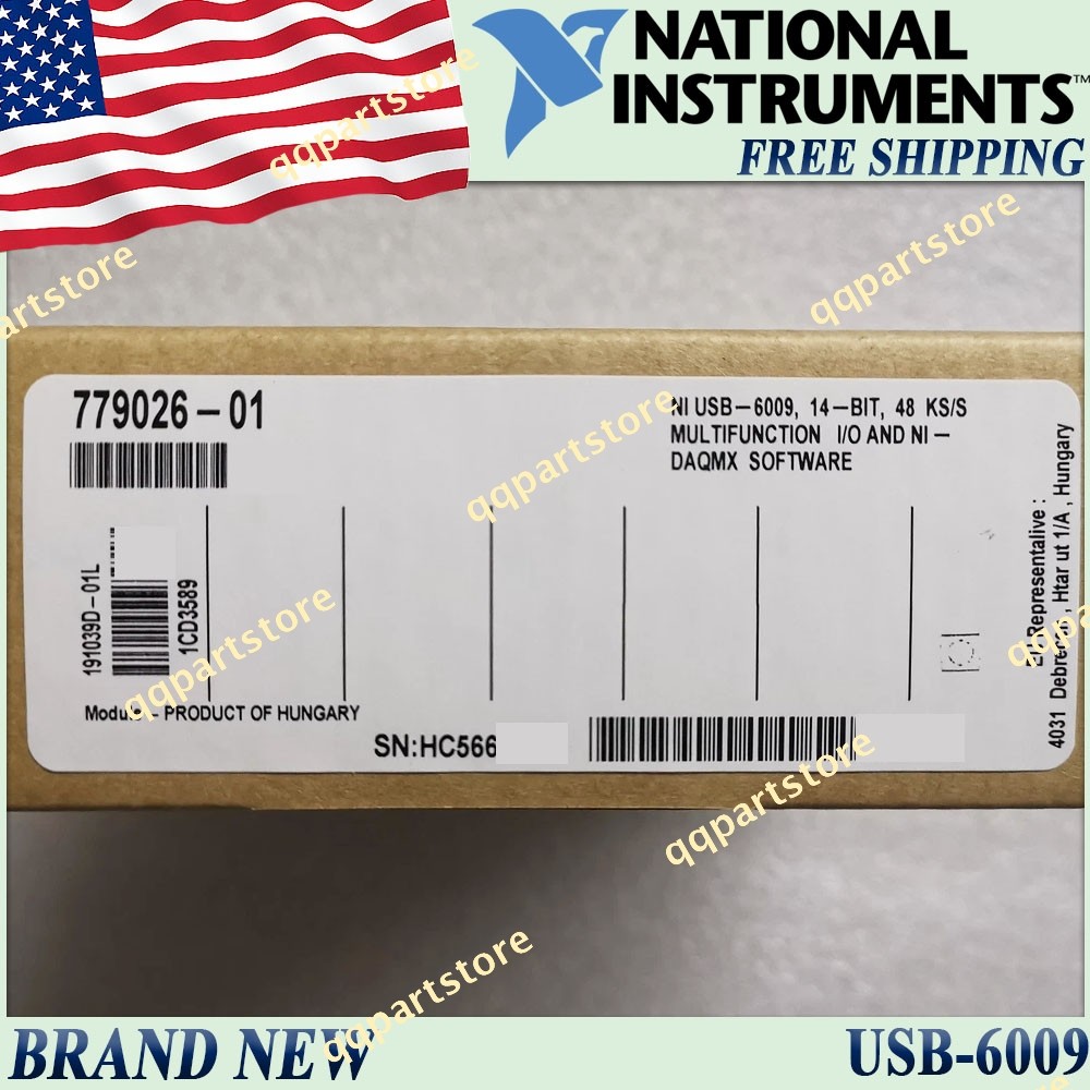National Instruments USB-6009 Data Acquisition Card NI DAQ Multifunction USstock