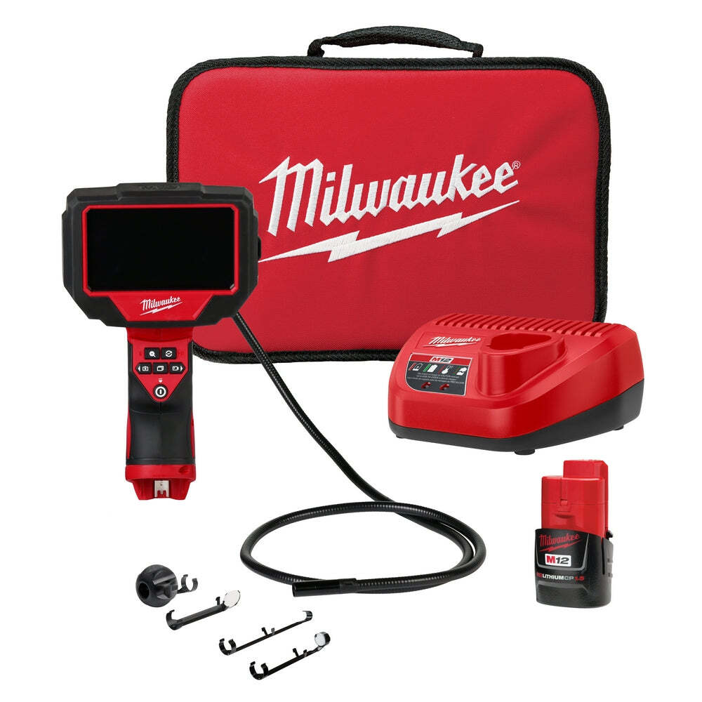 Milwaukee 2323-21 M12 12V 360 Cordless M-Spector 4′ Inspection Camera