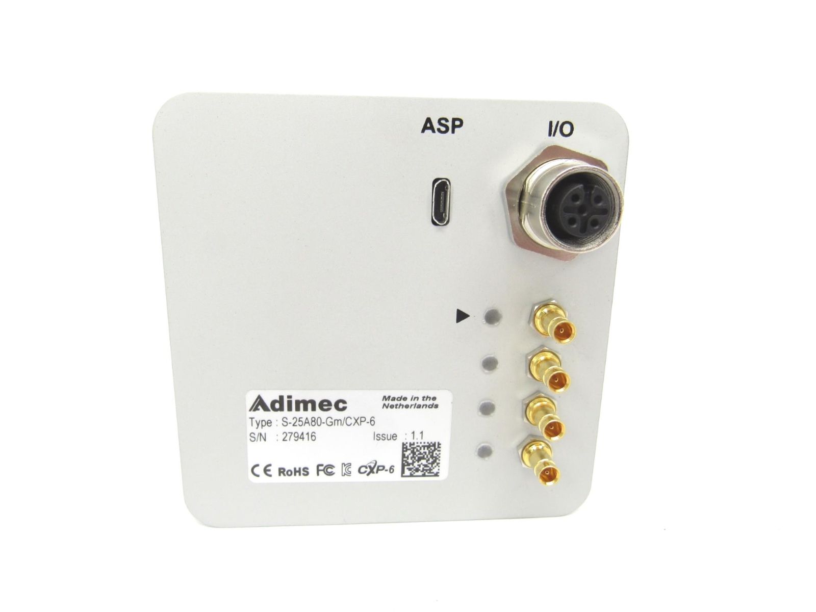 Adimec S-25A80-Gx/CXP-6 High Resolution Metrology Camera
