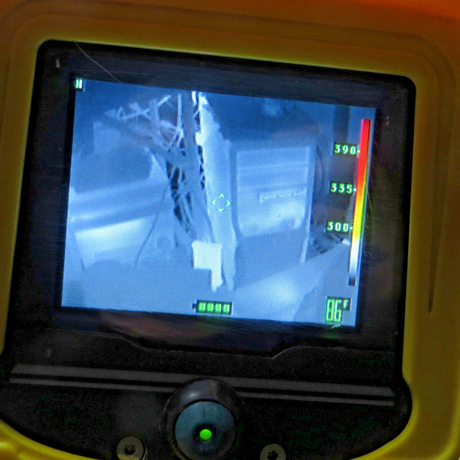 Scott x380 Handheld Thermal Imager w/truck charger 384×288 Hi Res. No battery