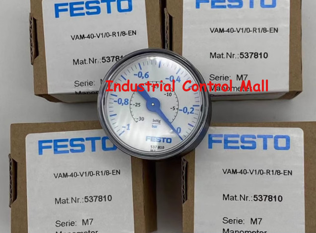 1PC NEW For FESTO manometer VAM-40-V1/0-R1/8-EN 537810 One Year Warranty
