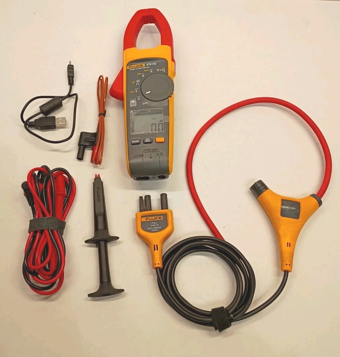 Fluke 376 FC True-RMS AC/DC Clamp Meter
