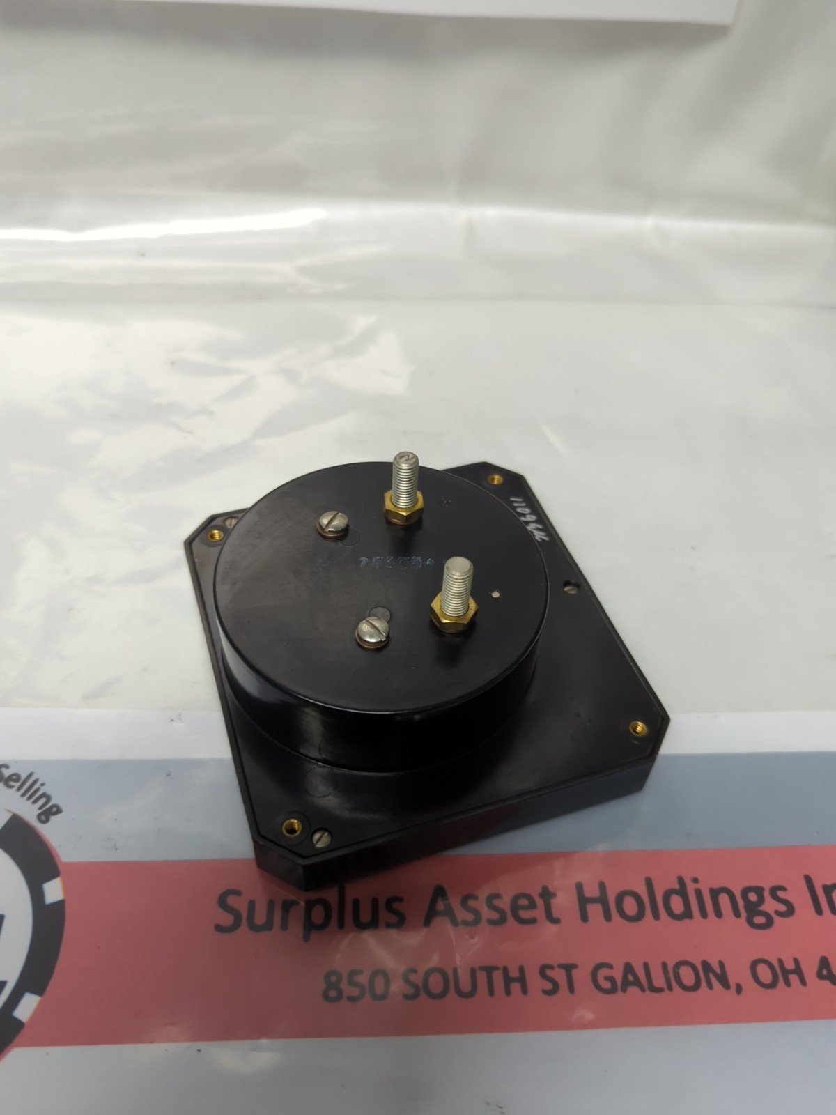 UNBRANDED,0-800,PANEL METER 0-8– D.C. AMPERES PRE-OWNED