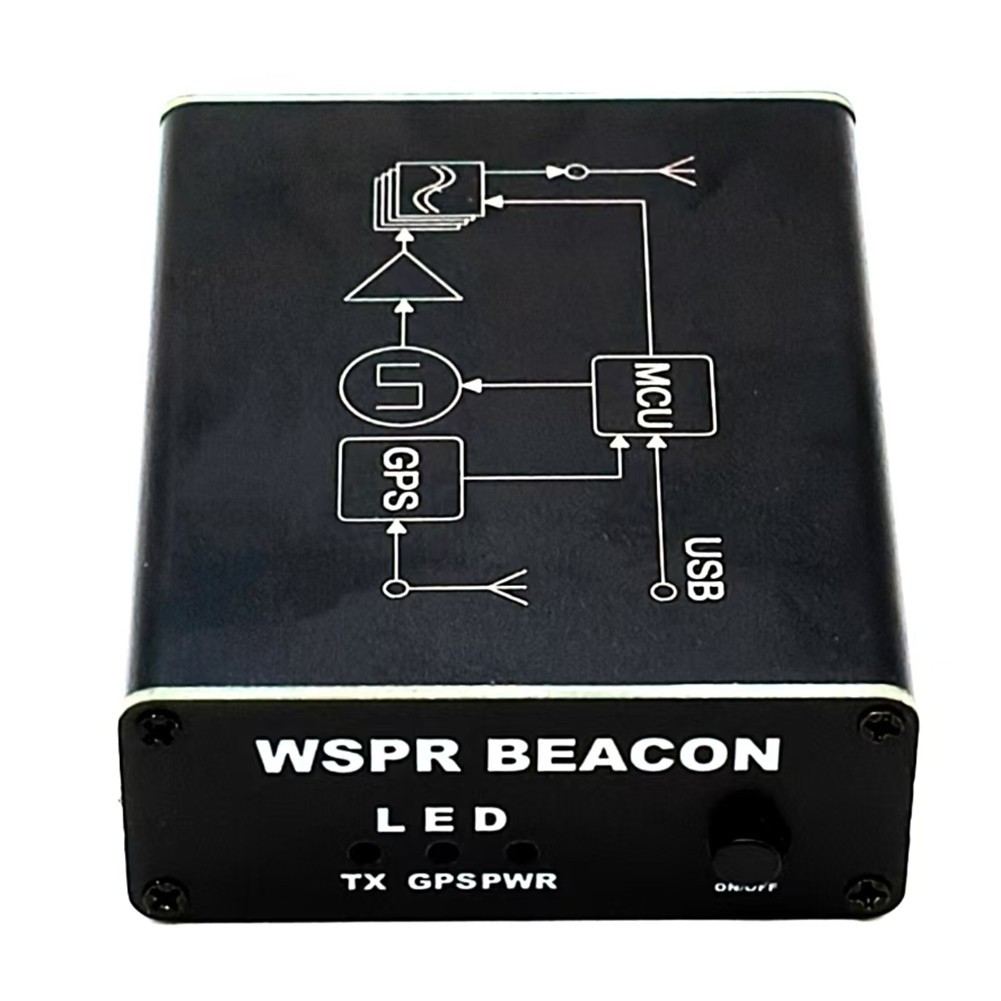 SI5351 WSPR Transmitter With TCXO & GPS Automatic QTH Positioning 23dBm 1-30mhz