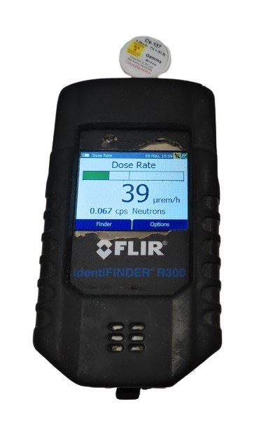 Flir identiFINDER R300 ZH-R Spectroscopic Radiation Detector, Unlocked, Grade C