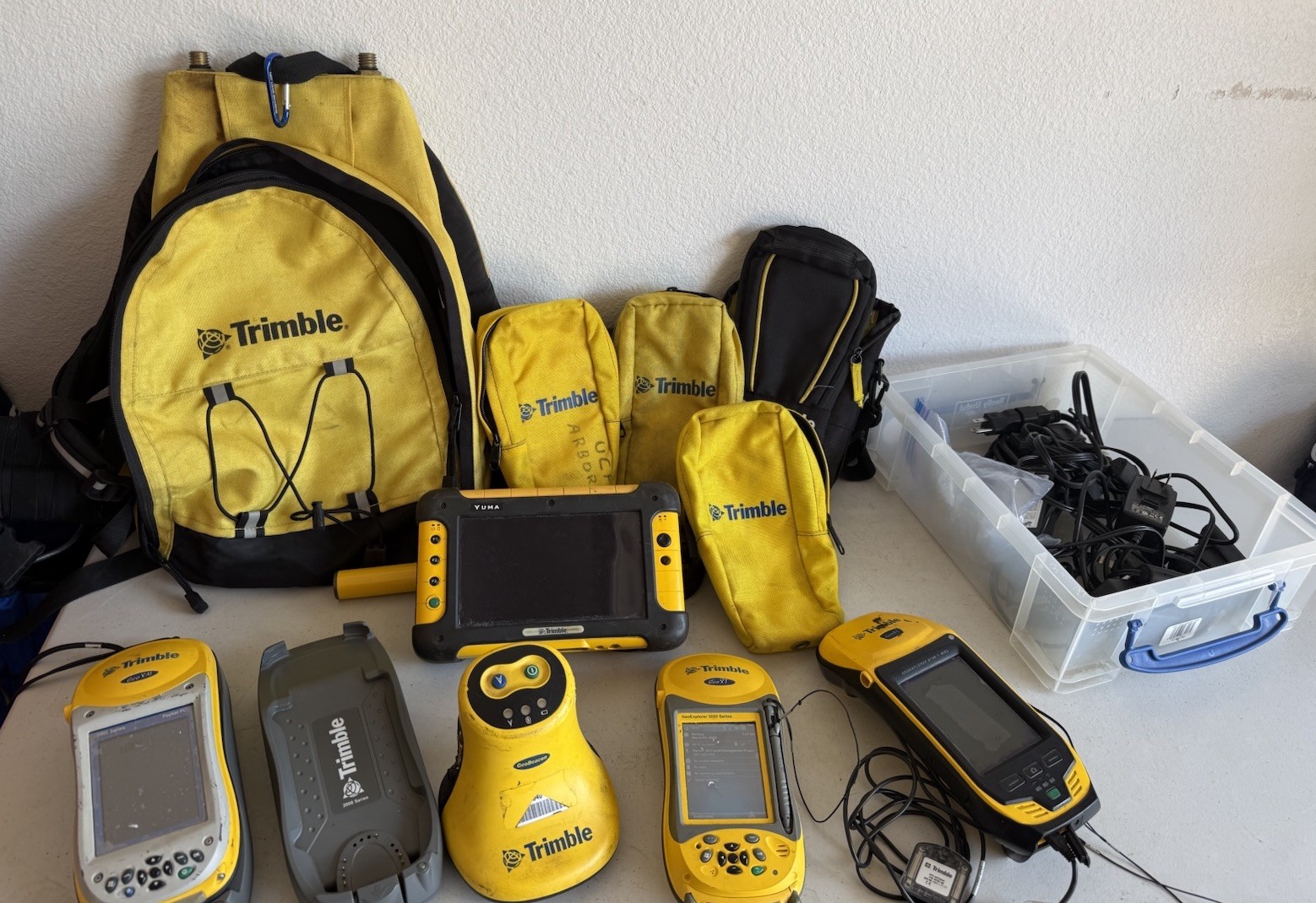 Lot Of Trimble Surveying Tools GeoBeacon GPS Handhelds