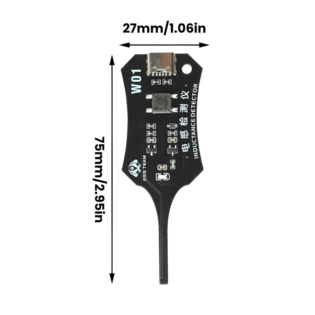 Universal Inductance Tester W01 Inductor Detectors With Compactly Construction