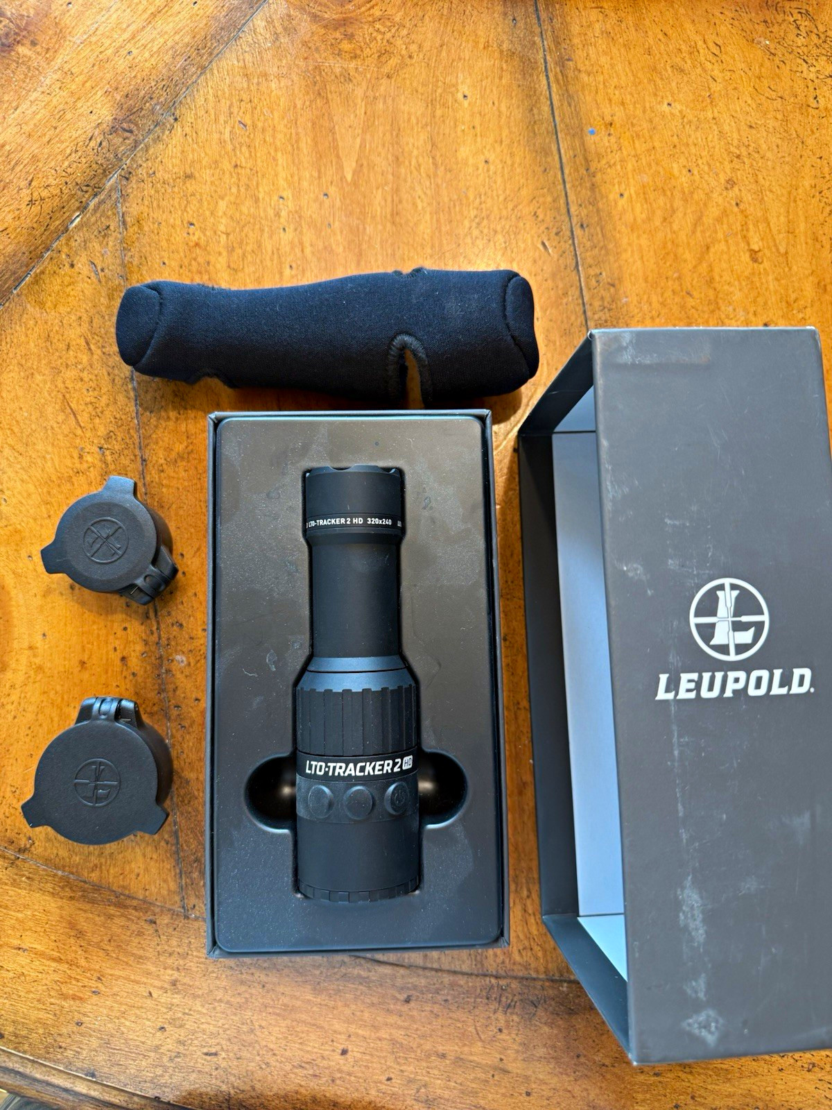 Leupold LTO-Tracker 2 HD Handheld Thermal Camera 320×240 w/ Box Case Caps