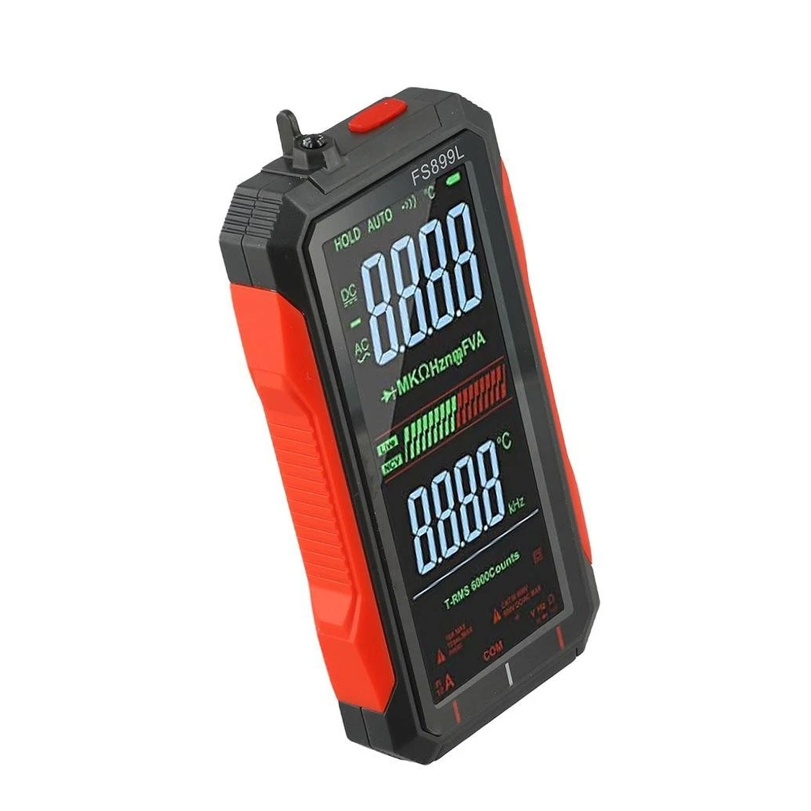 USB Rechargeable Digital Multimeter for Electrical Testing With Storage Case New