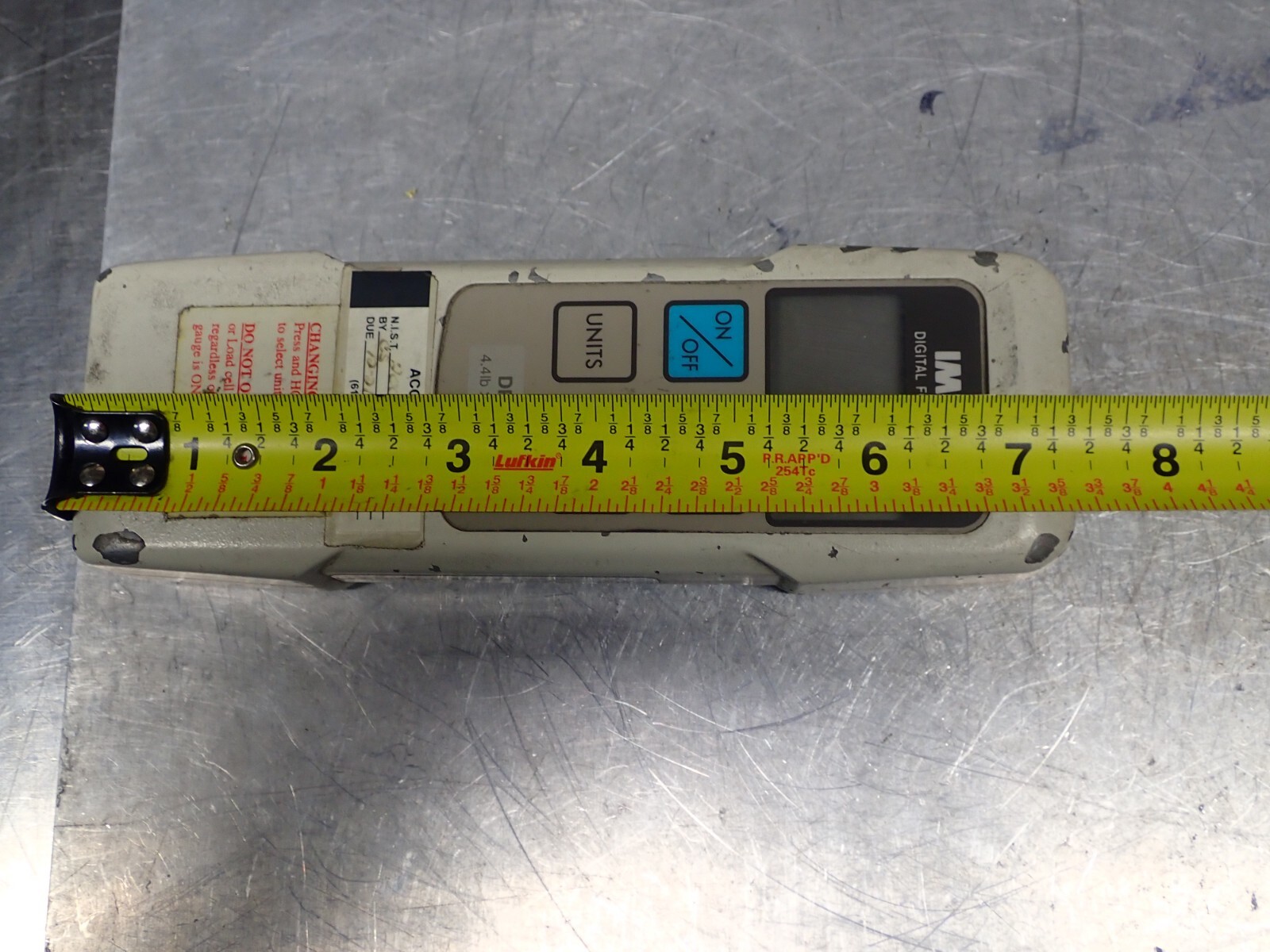 IMADA 70074 DPS-4 Digital Force Gauge 4.4lb x 0.001lb Used With Warranty
