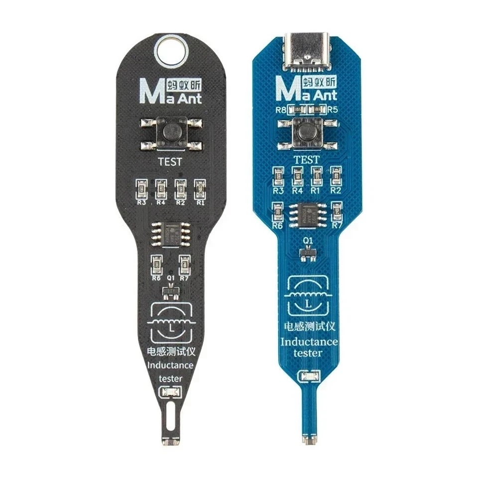 2PACK M093 Inductance Tester Motherboard Coil Detector Repair Tool (Blue+black)