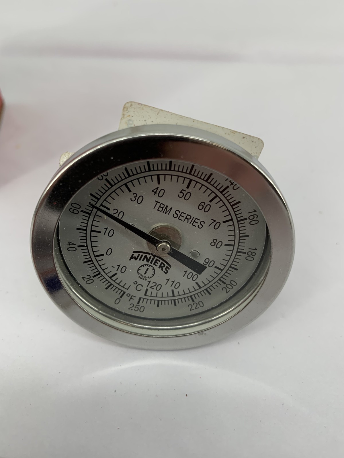 Winters TBM20025B8 Bi-Metal Thermometer 2″ TBM w/2.5″ Stem 0-250F & -20-120C