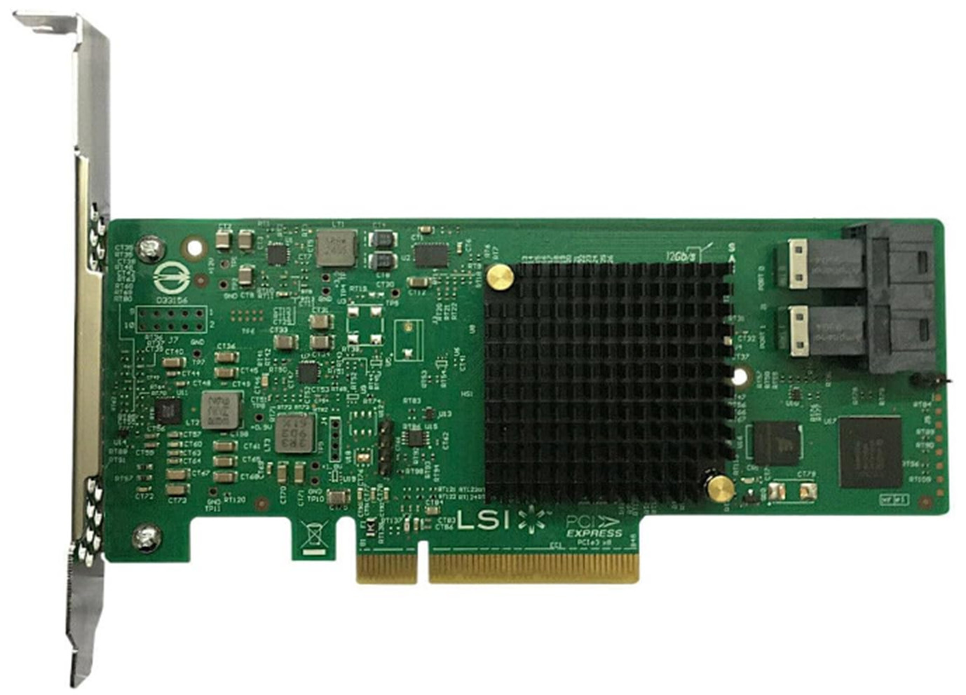 LSI Broadcom SAS 9300-8i 8-port 12Gb/s SATA+SAS PCI-E 3.0 Host Bus Adapter