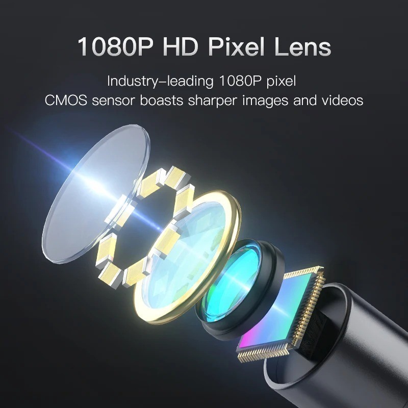 Industrial Endoscope Camera 4.3 “Single Dual Lens HD 1080P Car Inspection New