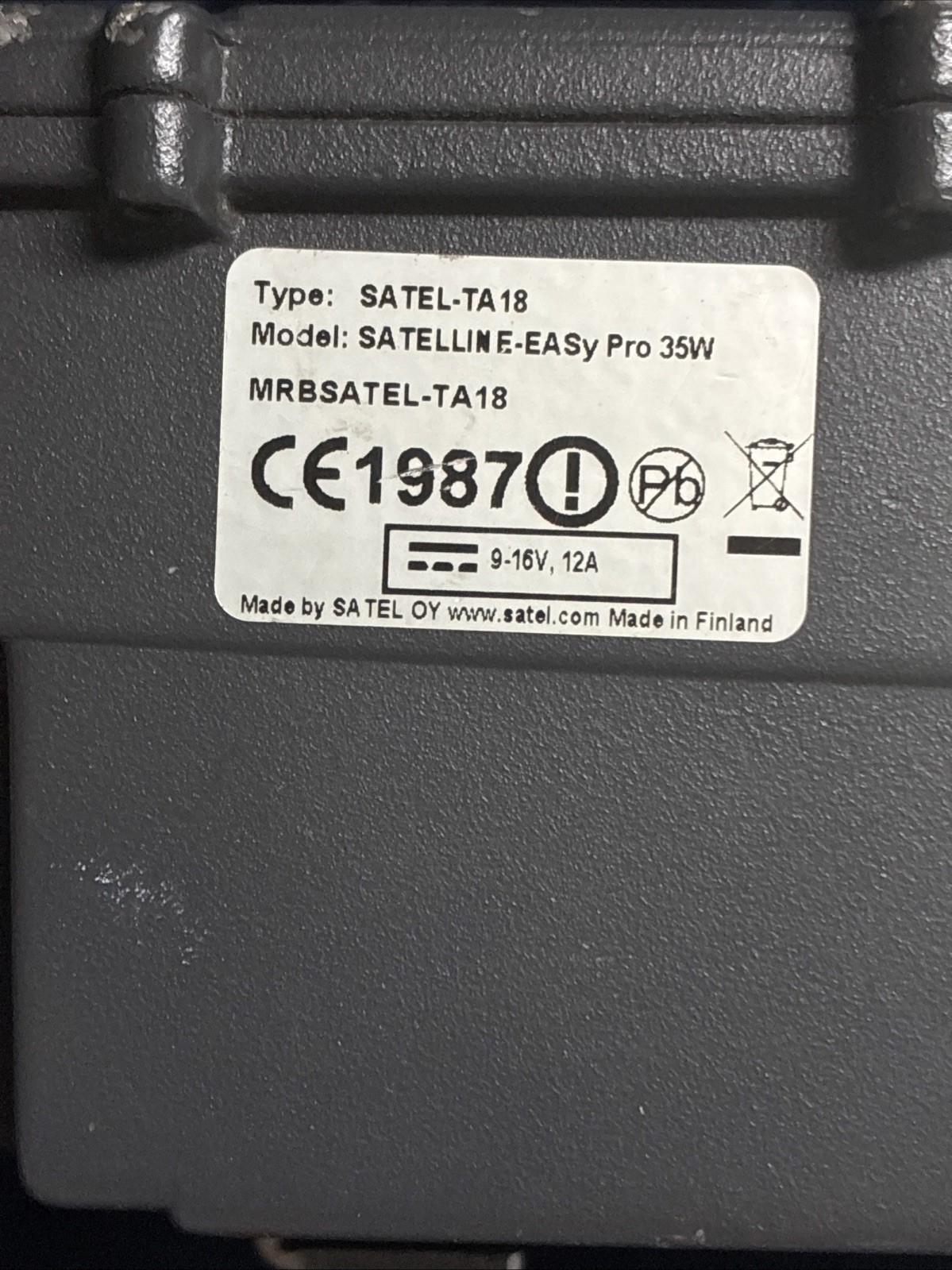SATEL SATELLINE-EASy PRO 35 W RADIO, 403 – 473MHZ, TOPCON, TRIMBLE, LEICA – Used