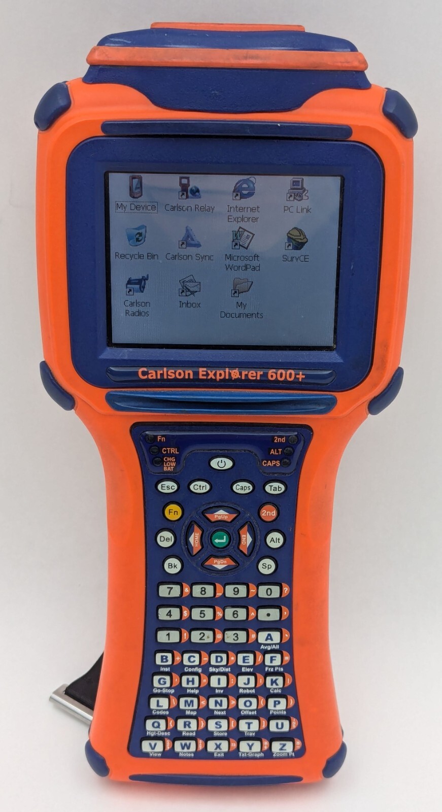 Carlson Explorer Model 600+ Rugged Data Collector SurvCE Software w/ Case Bundle