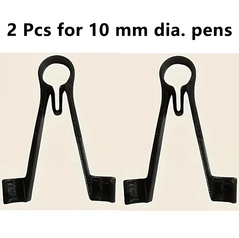 2pcs 3D-printed Multimeter Probe Holder 8mm/10mm One-Handed Electrician Tool