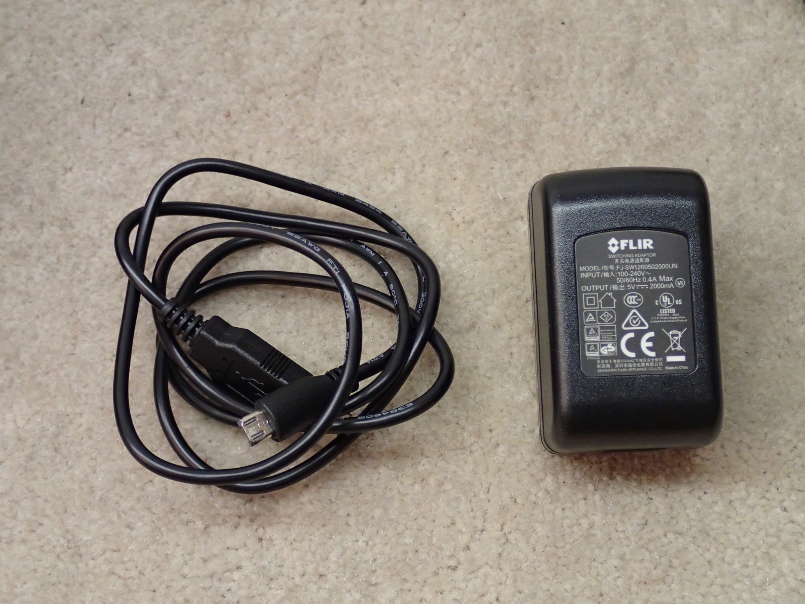 FLIR TG165 Thermal Imaging Camera Thermometer Works but Damage User Item