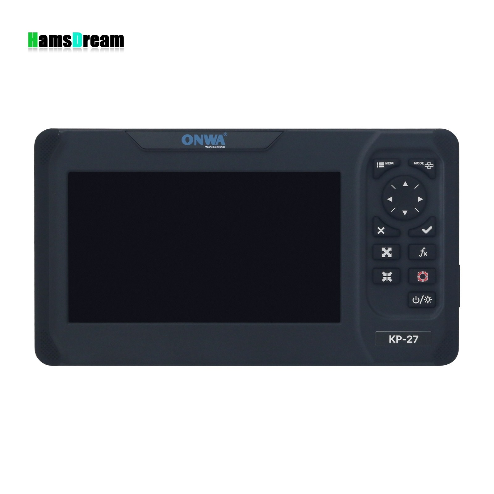 ONWA KP-27 7″ 800×480 GPS Chart Plotter Marine Chartplotter w/ GPS Antenna