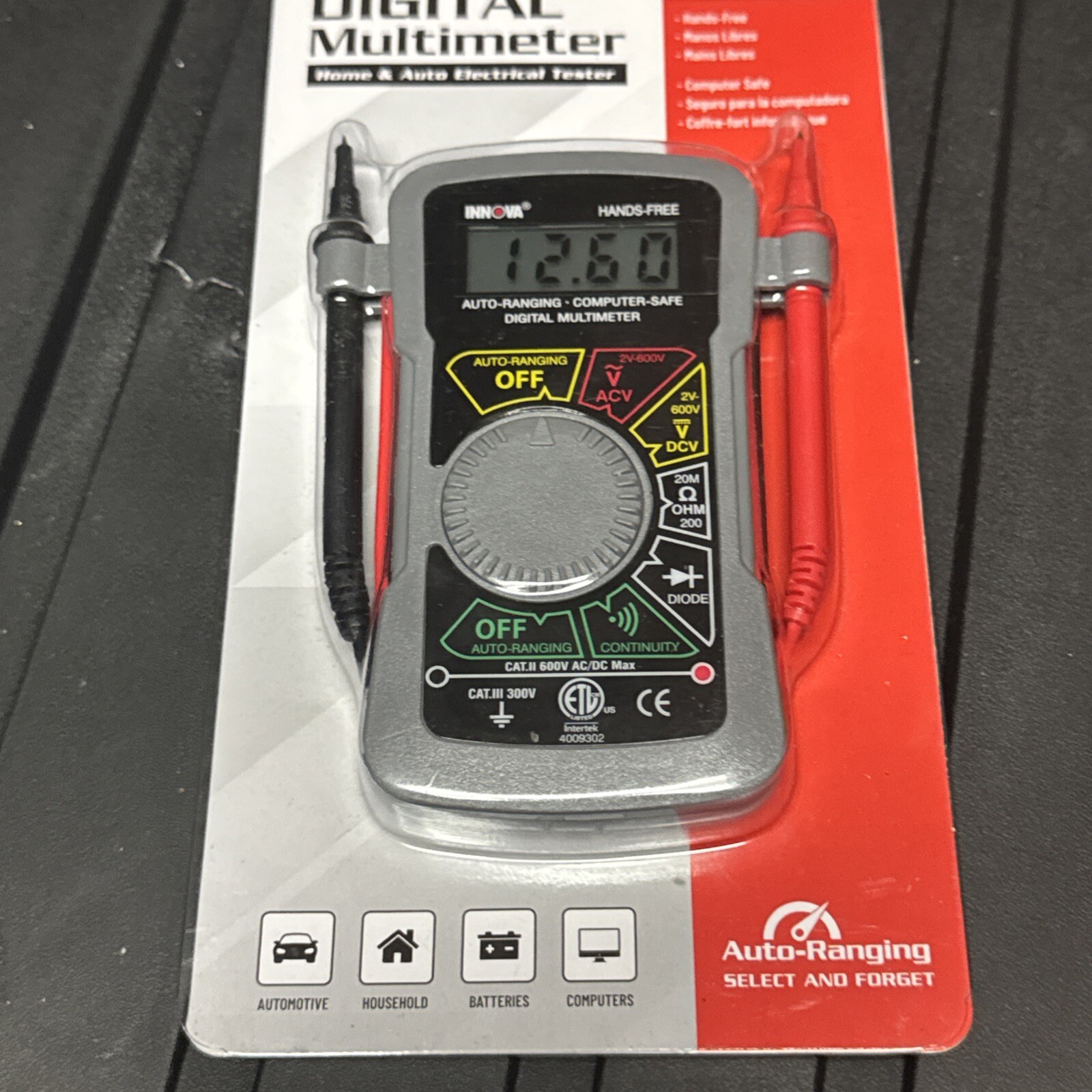 Innova Auto Ranging Digital Multimeter EPI3320 Brand New!