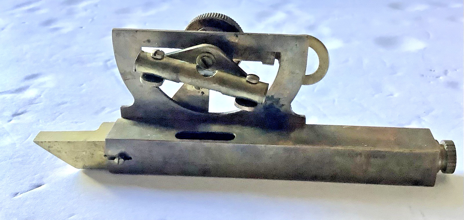 Antique CLINOMETER Surveyor Tool Brass Ross London1 1900’s