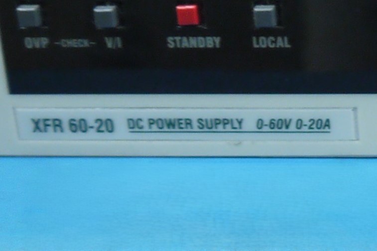 Xantrex XFR 60-20 Programmable DC Power Supply 0-60V, 0-20A, 1200W