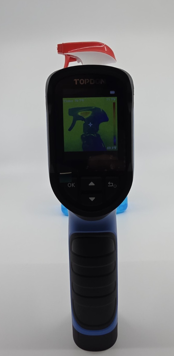 TOPDON TC004 Mini 128×128 IR Handheld Thermal Imaging Camera – Free Shipping