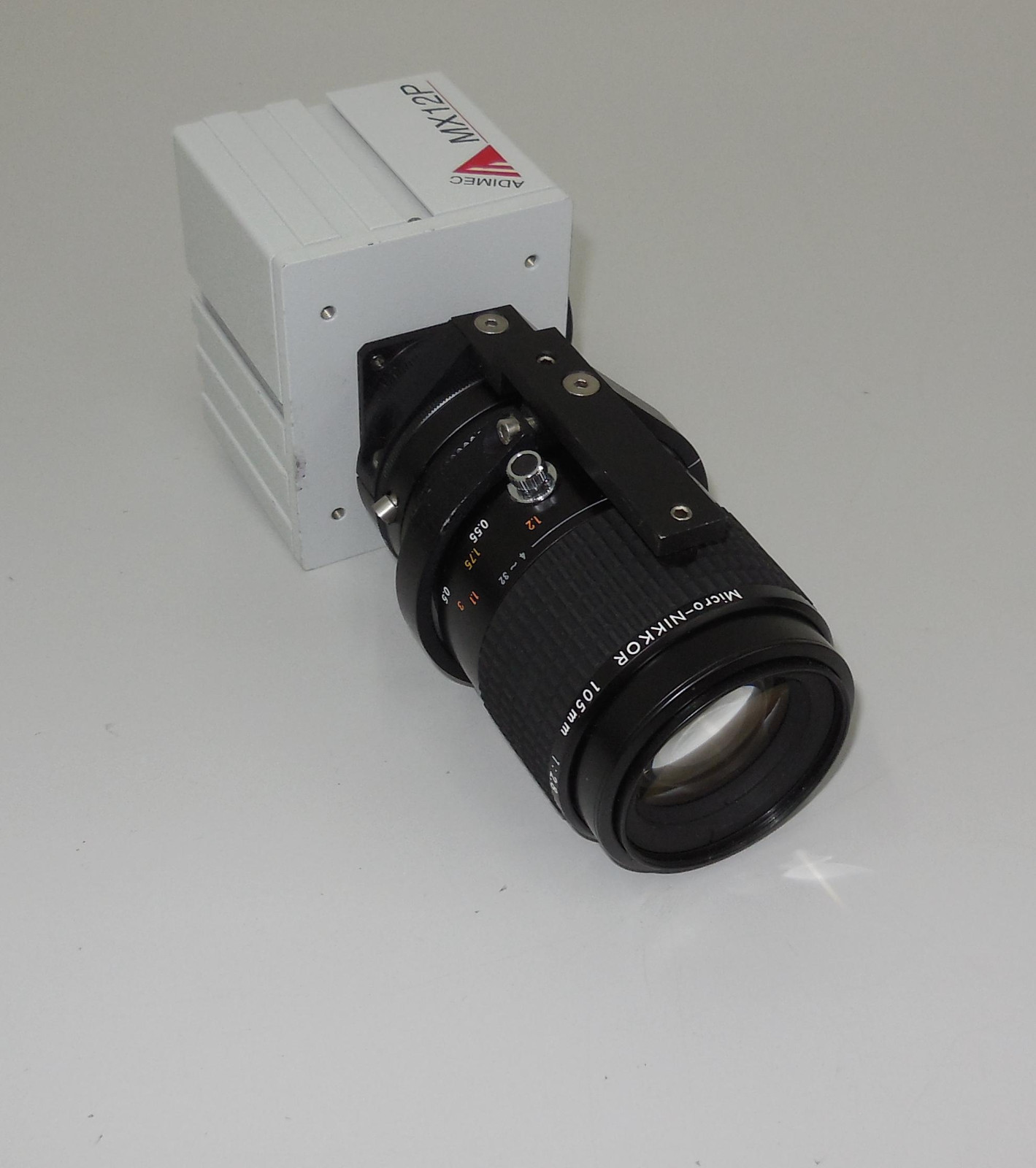 Adimec MX12P OP639 ISS:1.0 & Micro-nikkor 105mm 1:2.8