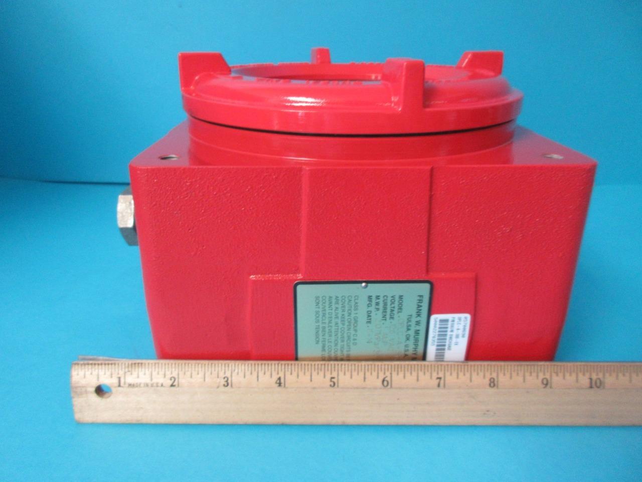 MURPHY EXPLOSION-PROOF PRESSURE SWITCHGAUGE OPLC-A-300-EX 125V 1A 300PSI/2.07MPA