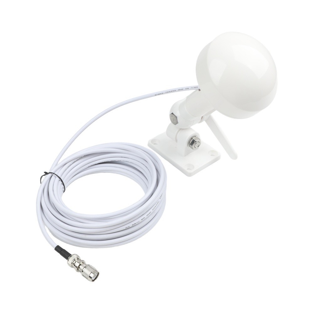 Marine GPS Antenna with TNC Male to BNC Female Adapter and 10 Meter Cable