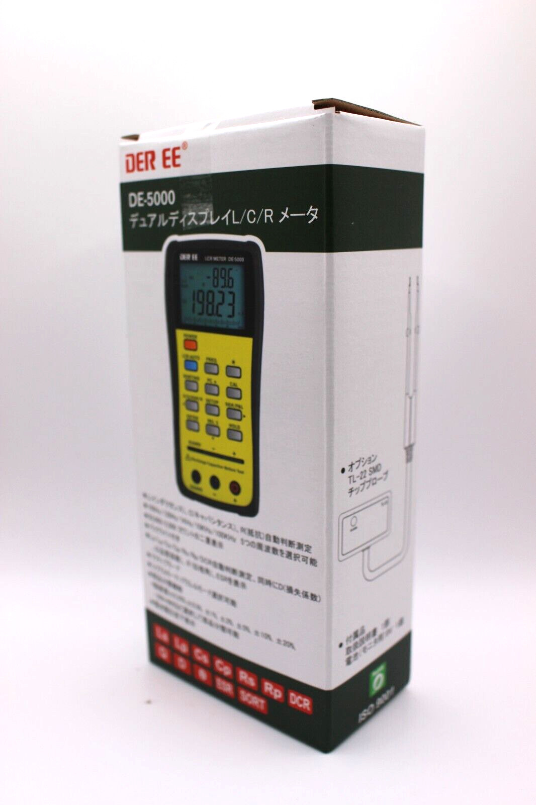 DER EE DE-5000 High Accuracy Handheld LCR Meter Main unit only W95 H188 T52 mm