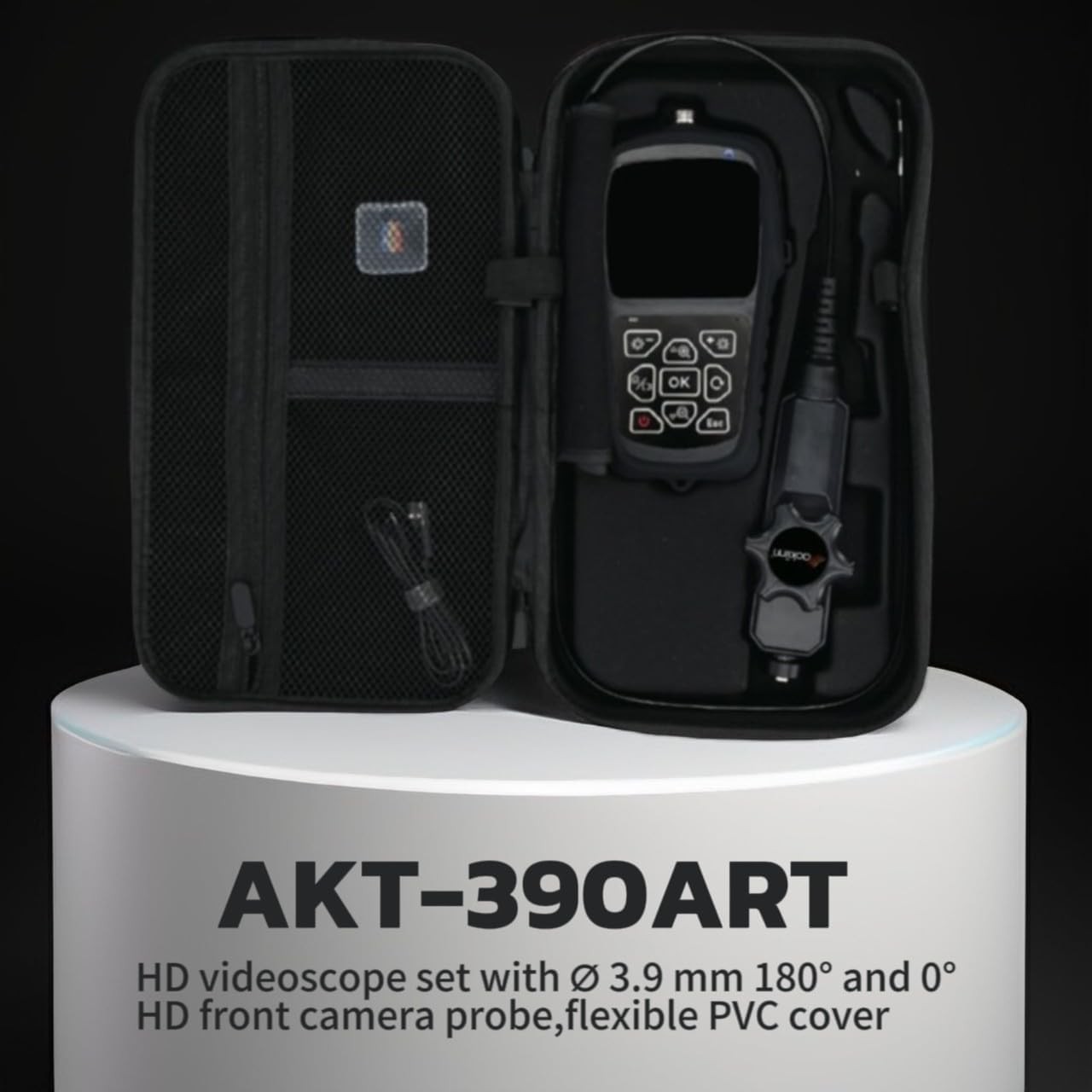 0.15in (3.9mm) Ultra Thin Articulating Borescope with Dimmable Light