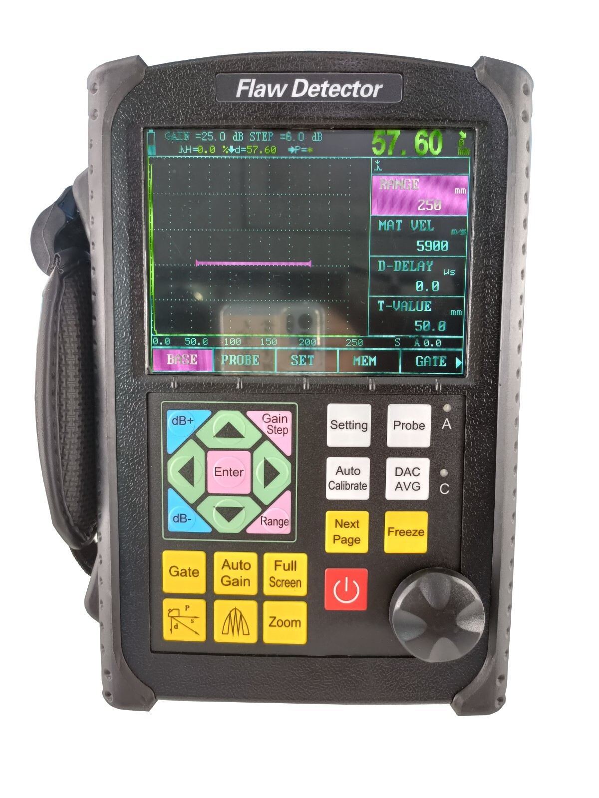 Digital Ultrasonic Flaw Detector with 0~10000mm Big Memory Max 1000 A Graph