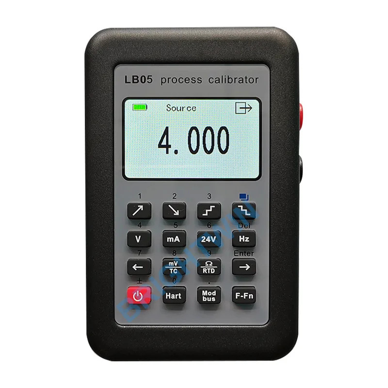 LB05 Process Calibrator RTD Thermocouple MV 0-10V 4-20mA Signal Generator Modbus