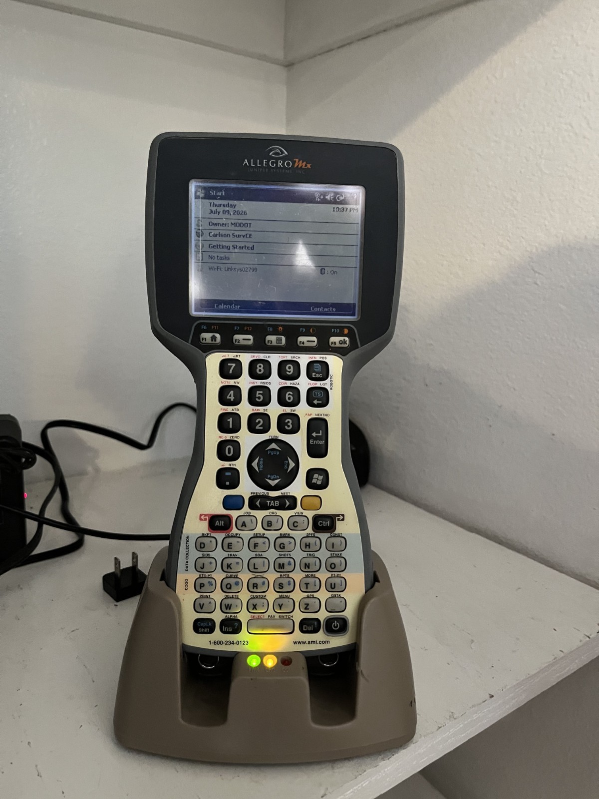 Juniper Allegro MX Data Collector Kit | Carlson SurvCE 5.0.5 ROBOTIC GPS ROADS