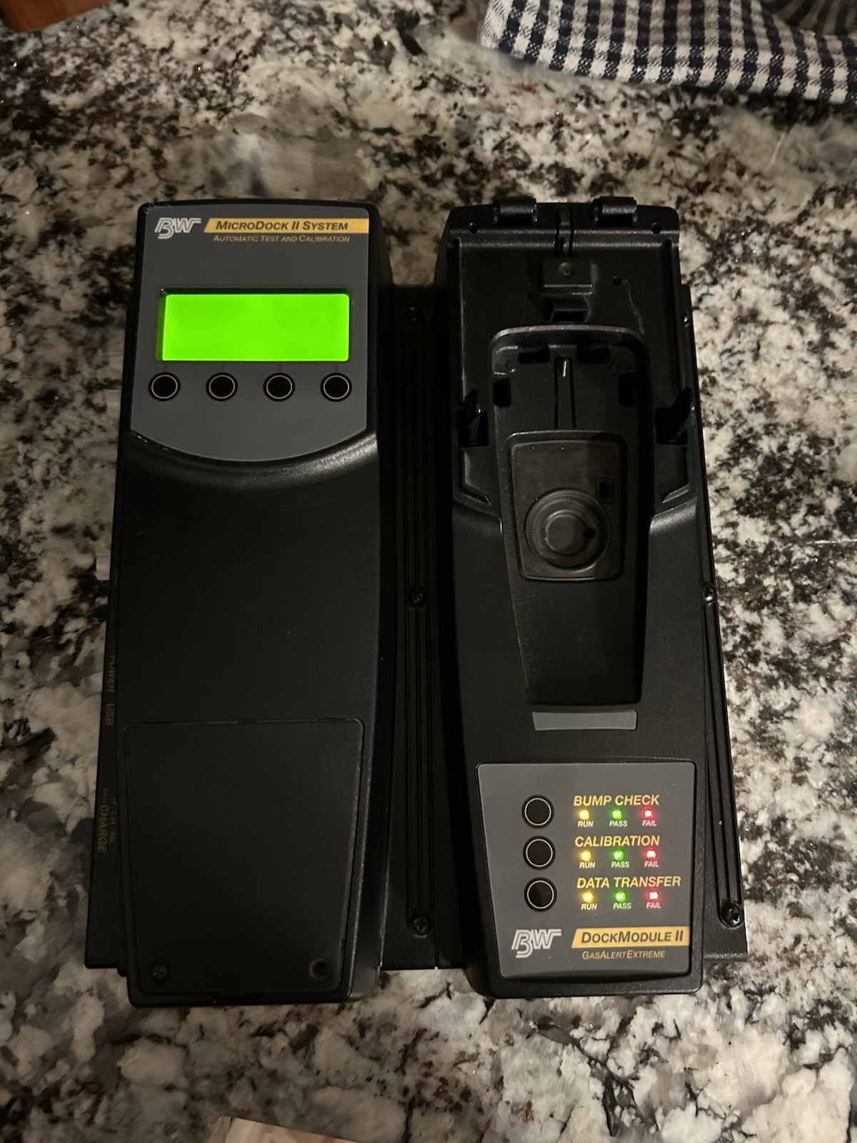 BW Technologies Microclip BW Microdock II Dock Gas Detector Monitor