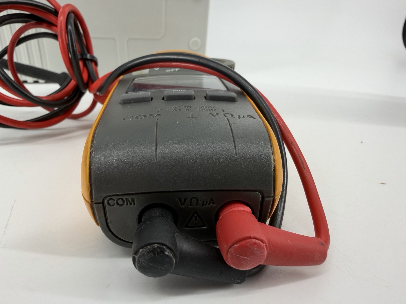 Fluke 902FC True RMS HVAC Clamp Meter TESTED As-Is No Temp Probe Free Shipping