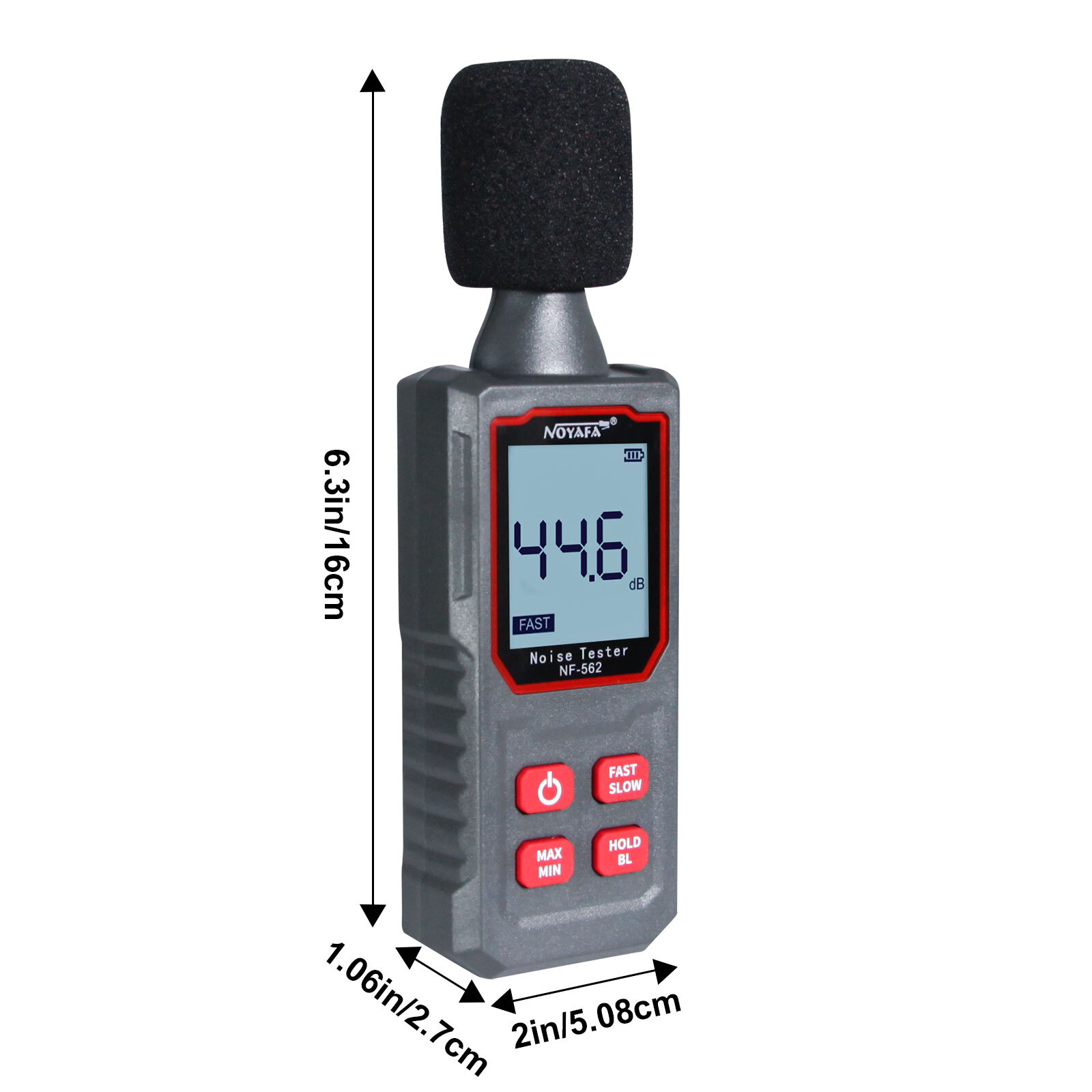 Decibel Meter Sound Level Meter Professional Sound Level Detector 30dB to 130dB