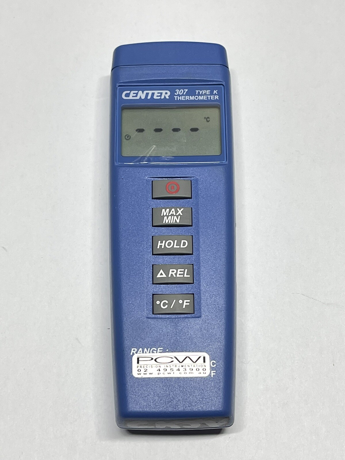 Center 307 Mini Thermometer – Type K Compact Size -200~1370℃ Single Input 0.1°