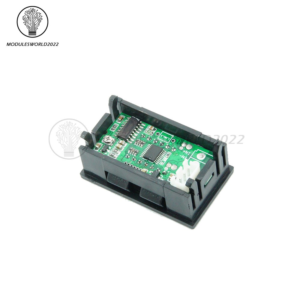 DC0-33V 0.36 inch LED Display 3 Wire 5 Digit High-precision Voltmeter 3 Color
