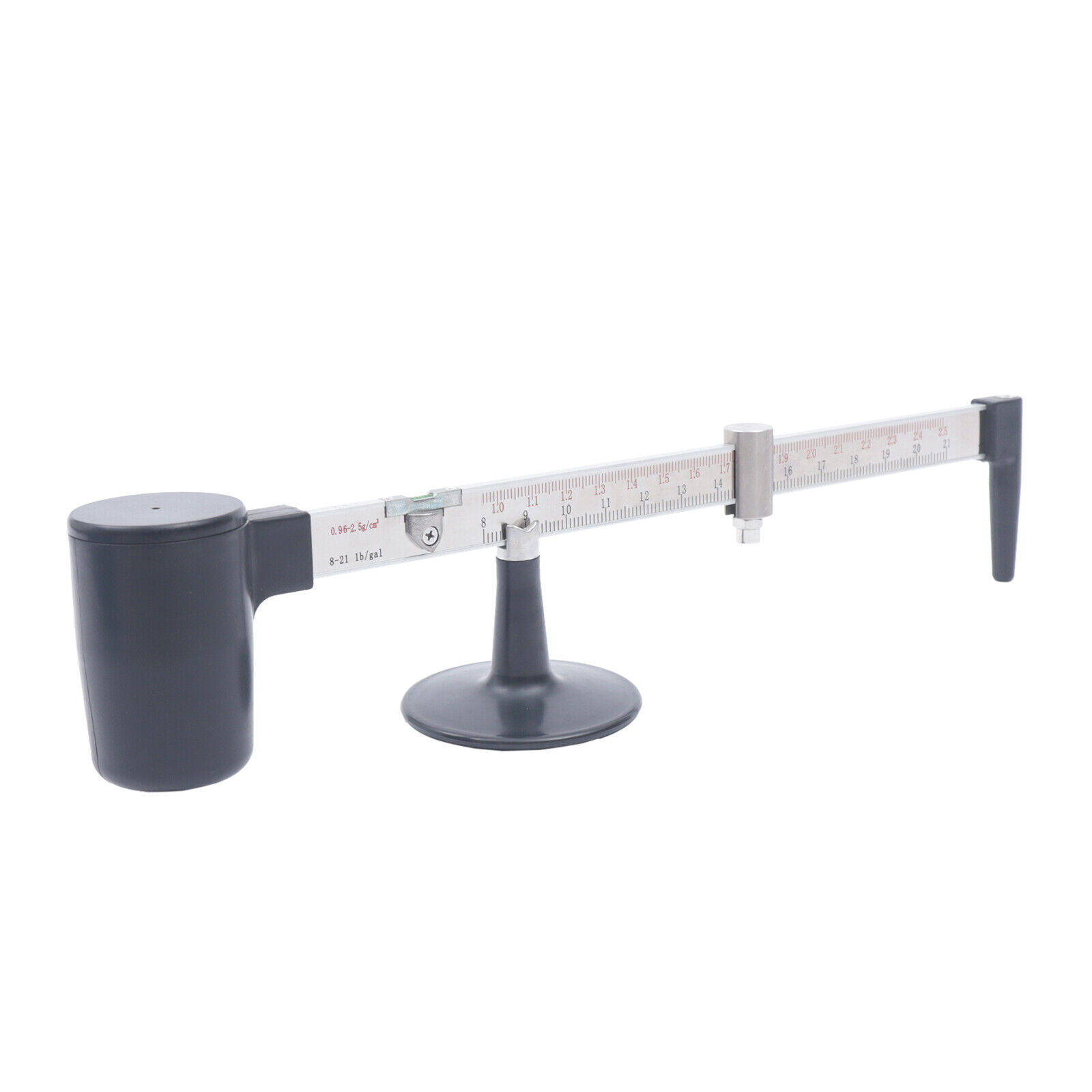 Mud Hydrometer Dual Scale g/cm³ lb/gal with Toolbox & English Manual