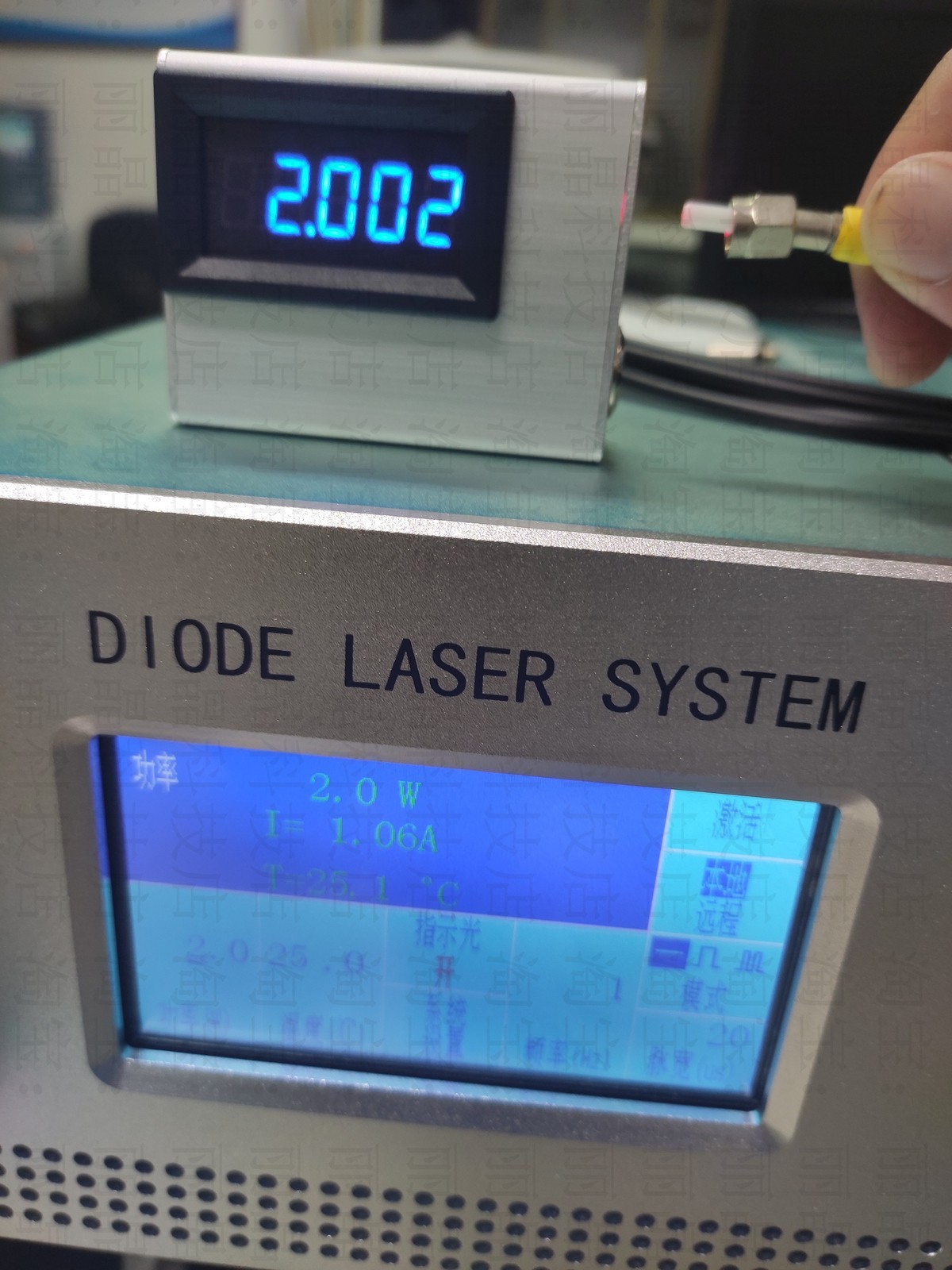 Mini Laser Power Meter Pocket Size Measuring Wavelength 390nm-1024nm Portable