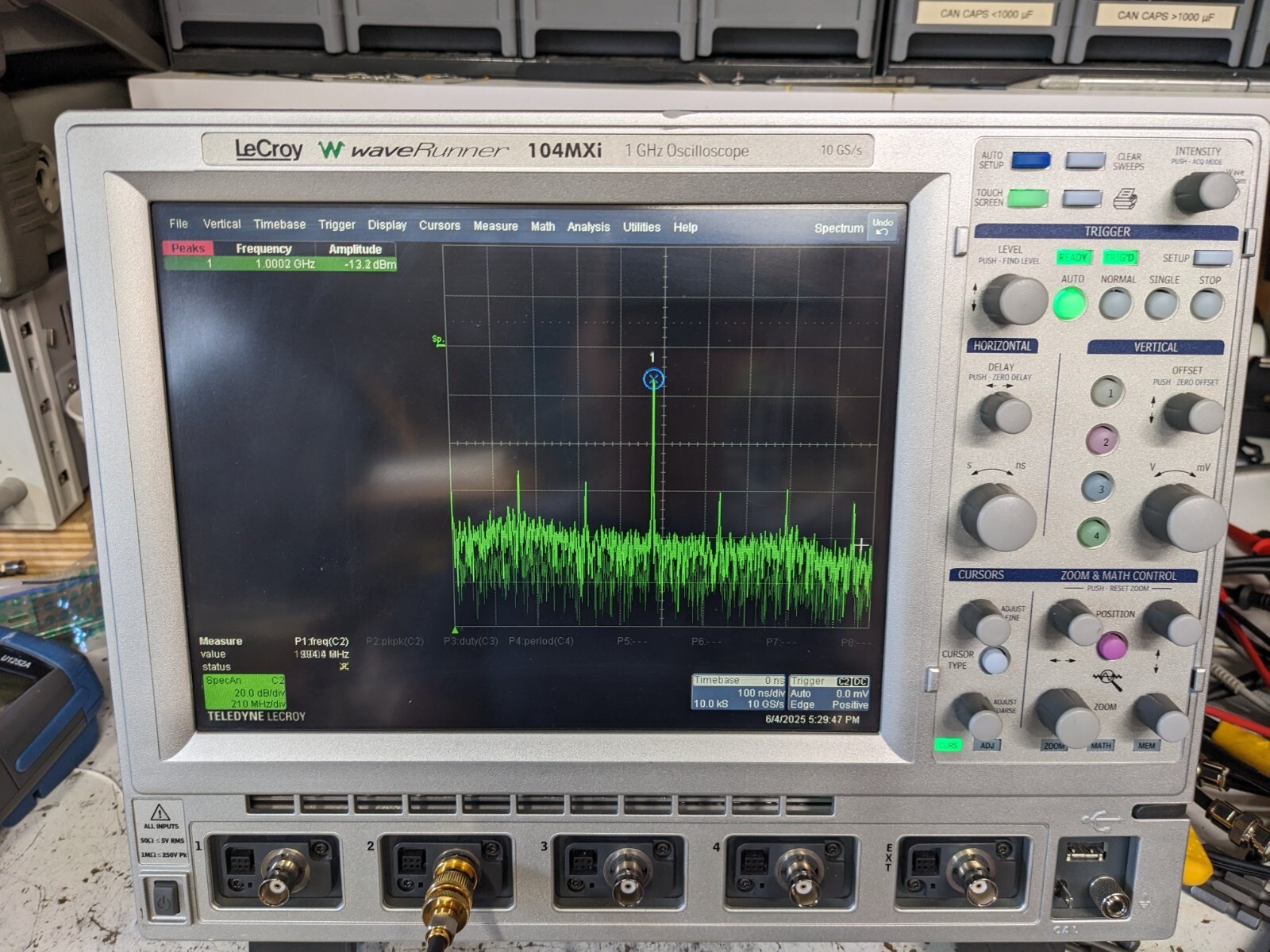 Lecroy 104MXi 1 GHz 4 channel Oscilloscope 2 GHz unlocked and with many options