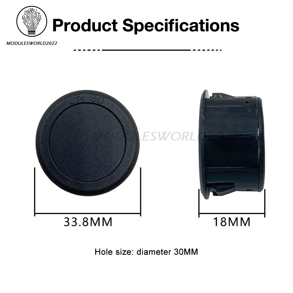 DC4V-100V Voltmeter LED Display Digital Panel Meter Voltage Indicator 5 Color